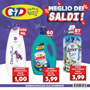 Volantino GeD Shopping 12/01/2026 – 24/01/2026