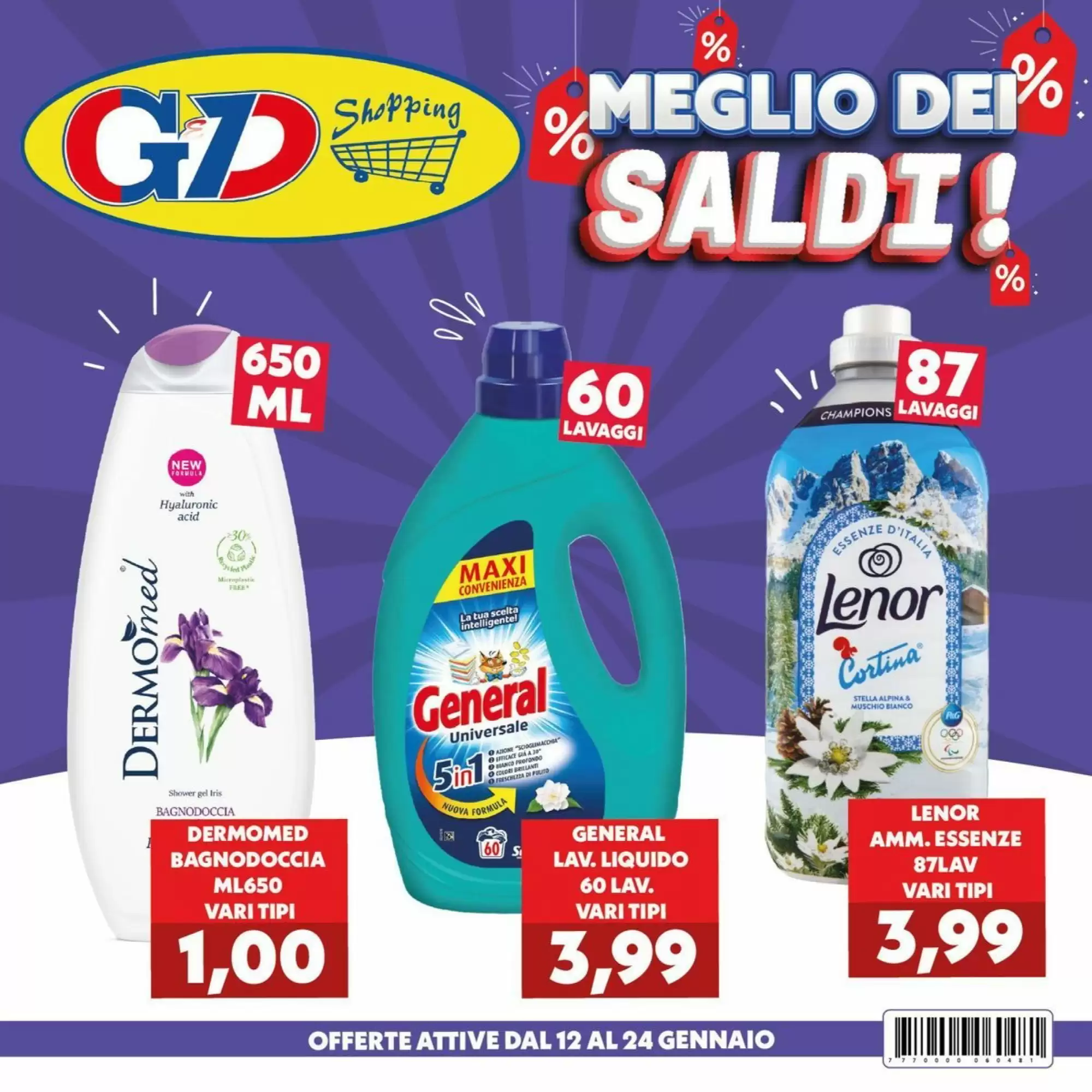 Volantino GeD Shopping 12/01/2026 – 24/01/2026