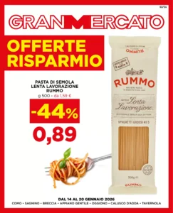Volantino Gran mercato 14/01/2026 – 20/01/2026