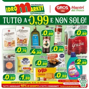 Volantino Idromarket 16/01/2026 – 25/01/2026