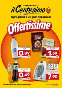 Volantino Il Centesimo 13/01/2026 – 22/01/2026