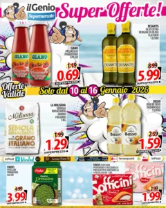 Volantino Il Genio Supermercato 10/01/2026 – 16/01/2026