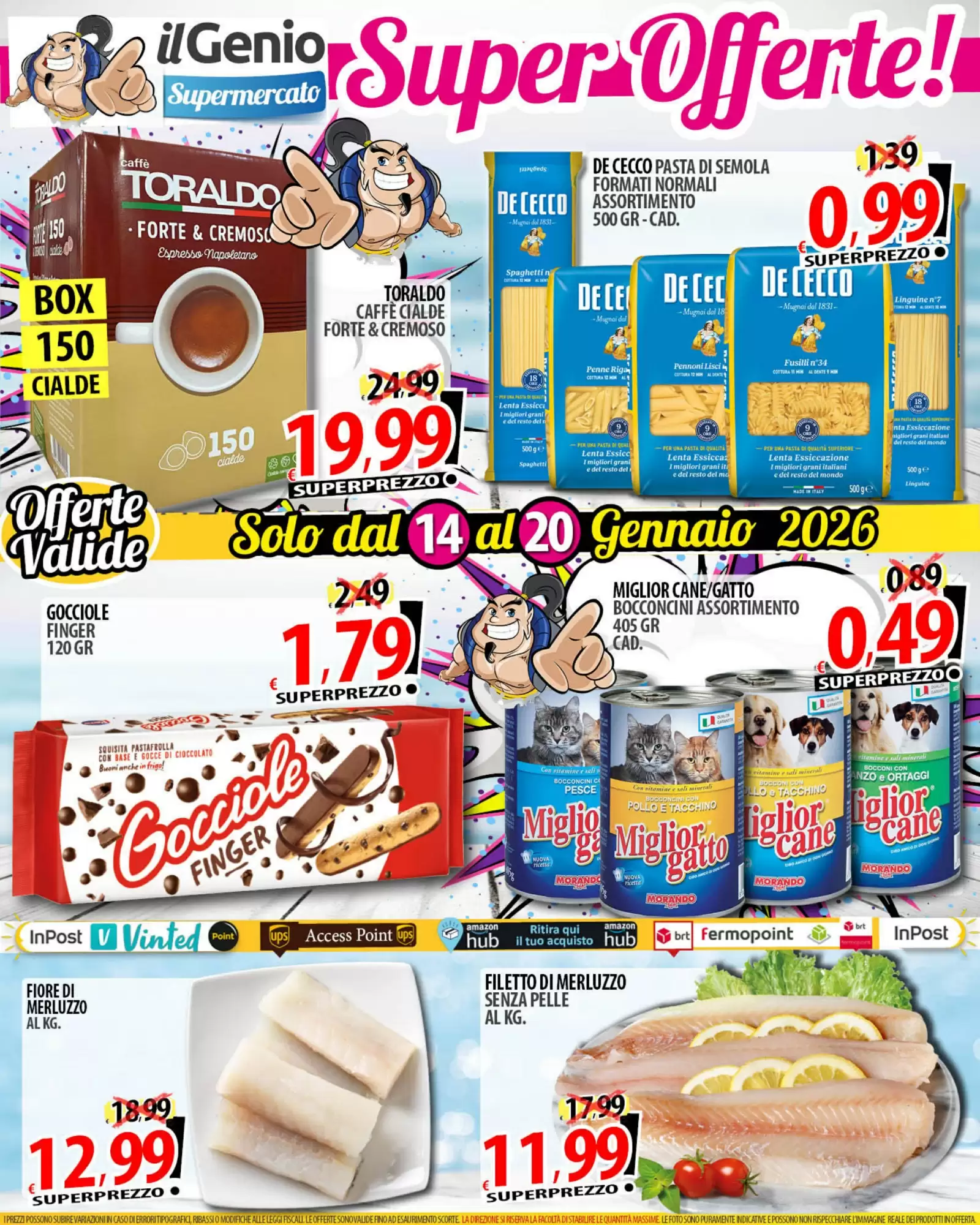 Volantino Il Genio Supermercato 14/01/2026 – 20/01/2026