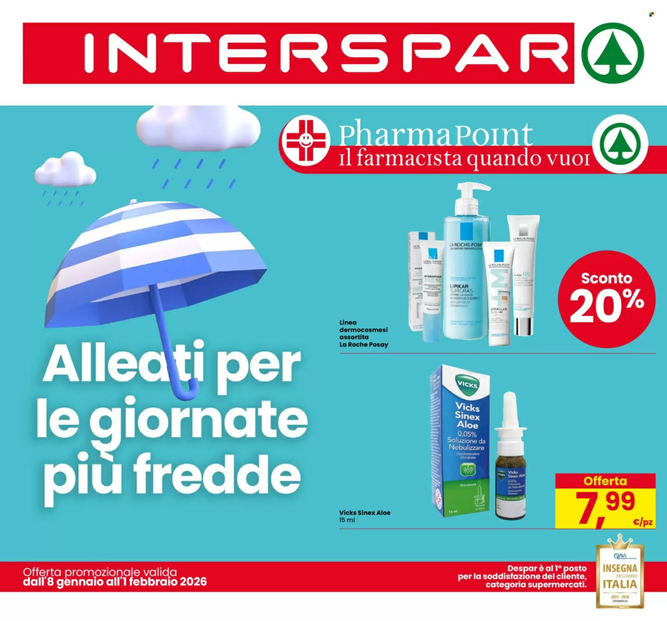 Volantino Interspar 08/01/2026 – 01/02/2026