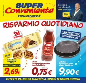Volantino Iper Super Conveniente 05/01/2026 – 12/01/2026