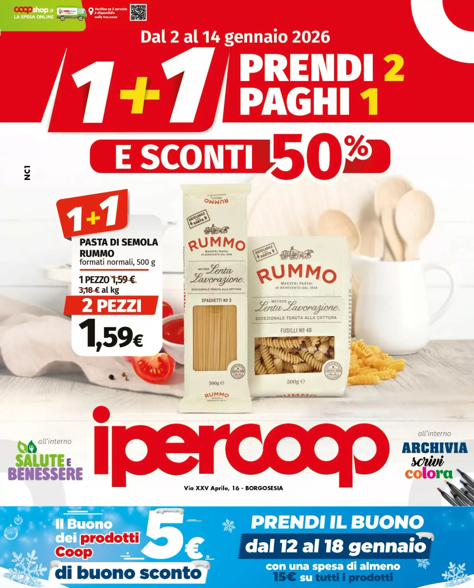 Volantino Ipercoop 02/01/2026 – 14/01/2026
