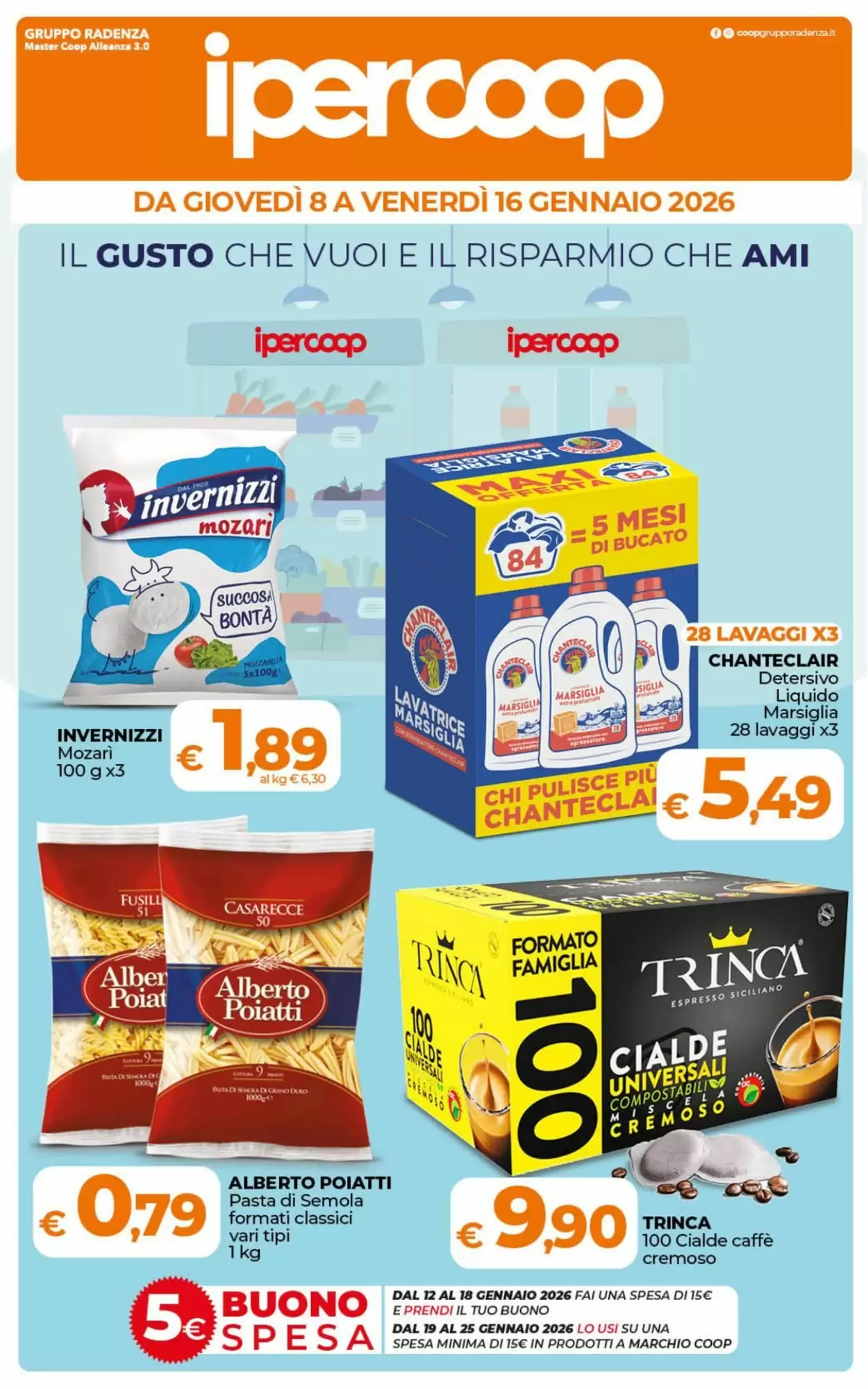 Volantino Ipercoop 08/01/2026 – 16/01/2026