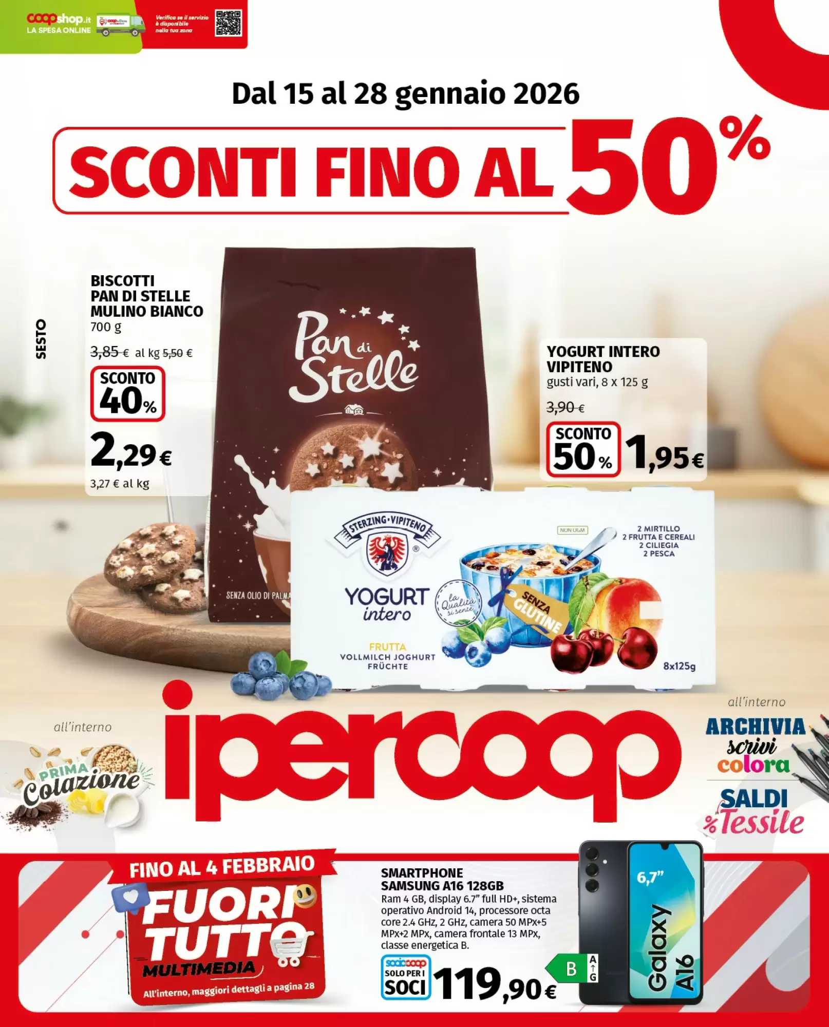 Volantino Ipercoop 15/01/2026 – 28/01/2026