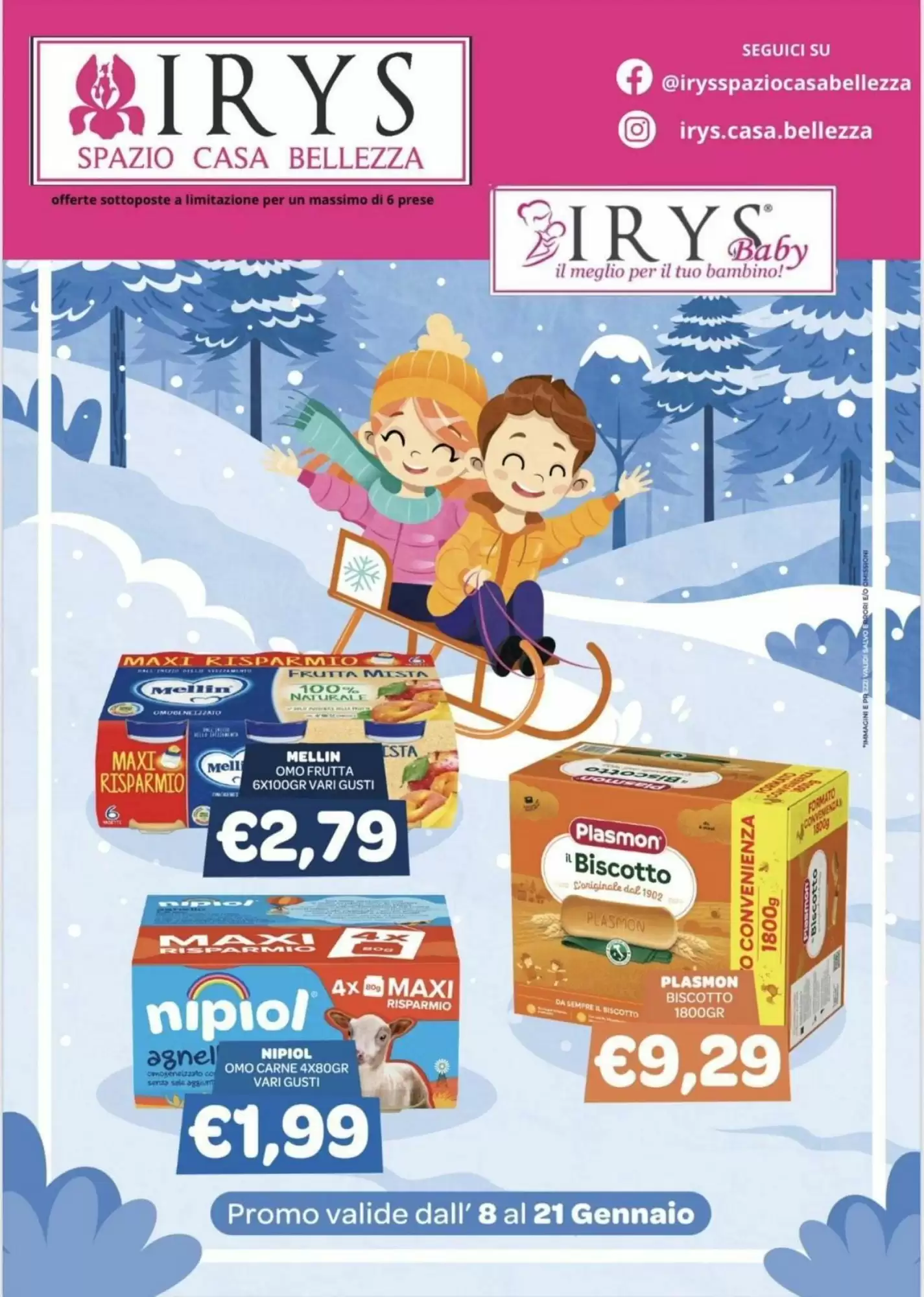 Volantino Irys 08/01/2026 – 21/01/2026