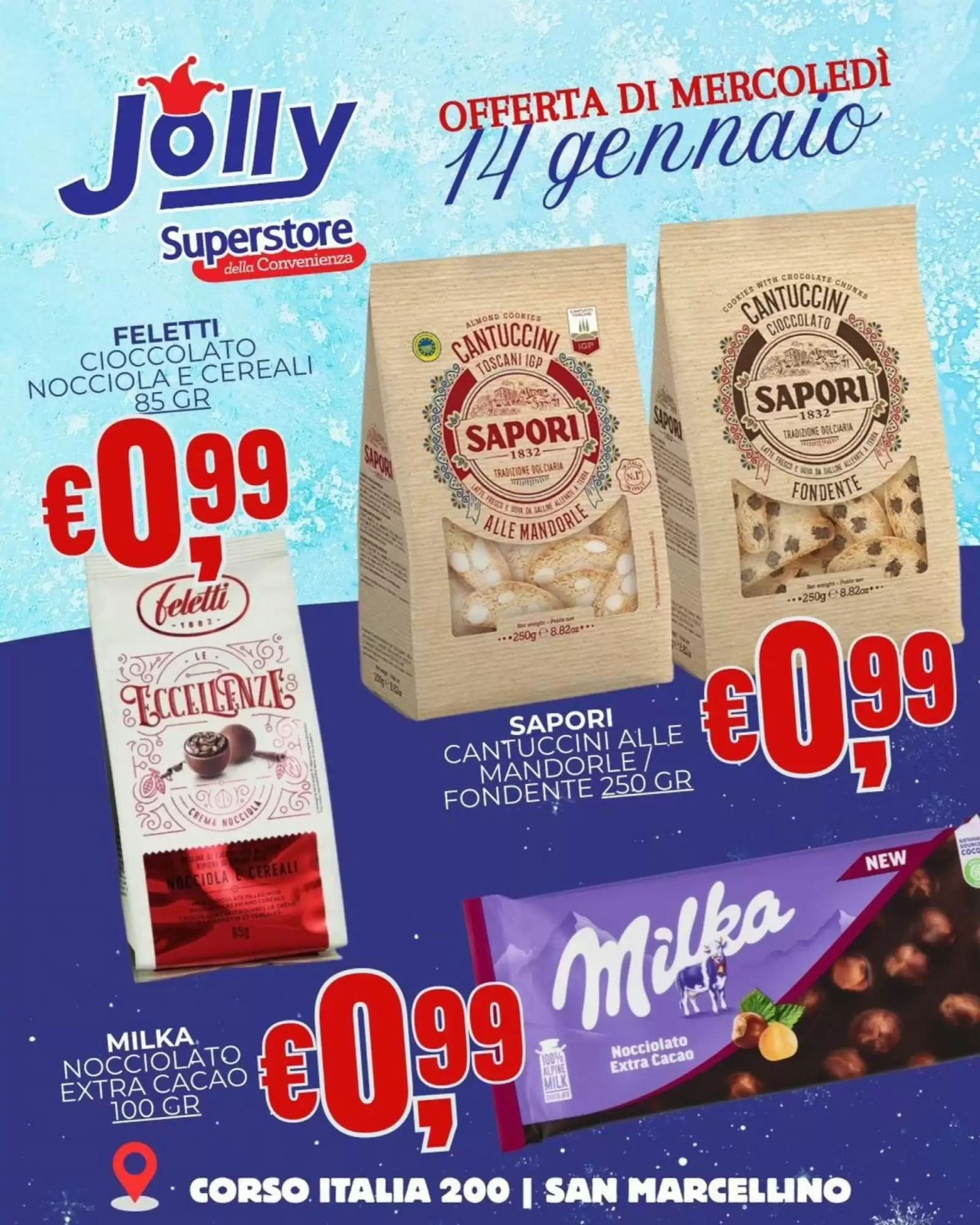 Volantino Jolly Market 14/01/2026 – 14/01/2026