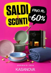 Volantino Kasanova 15/01/2026 – 31/01/2026