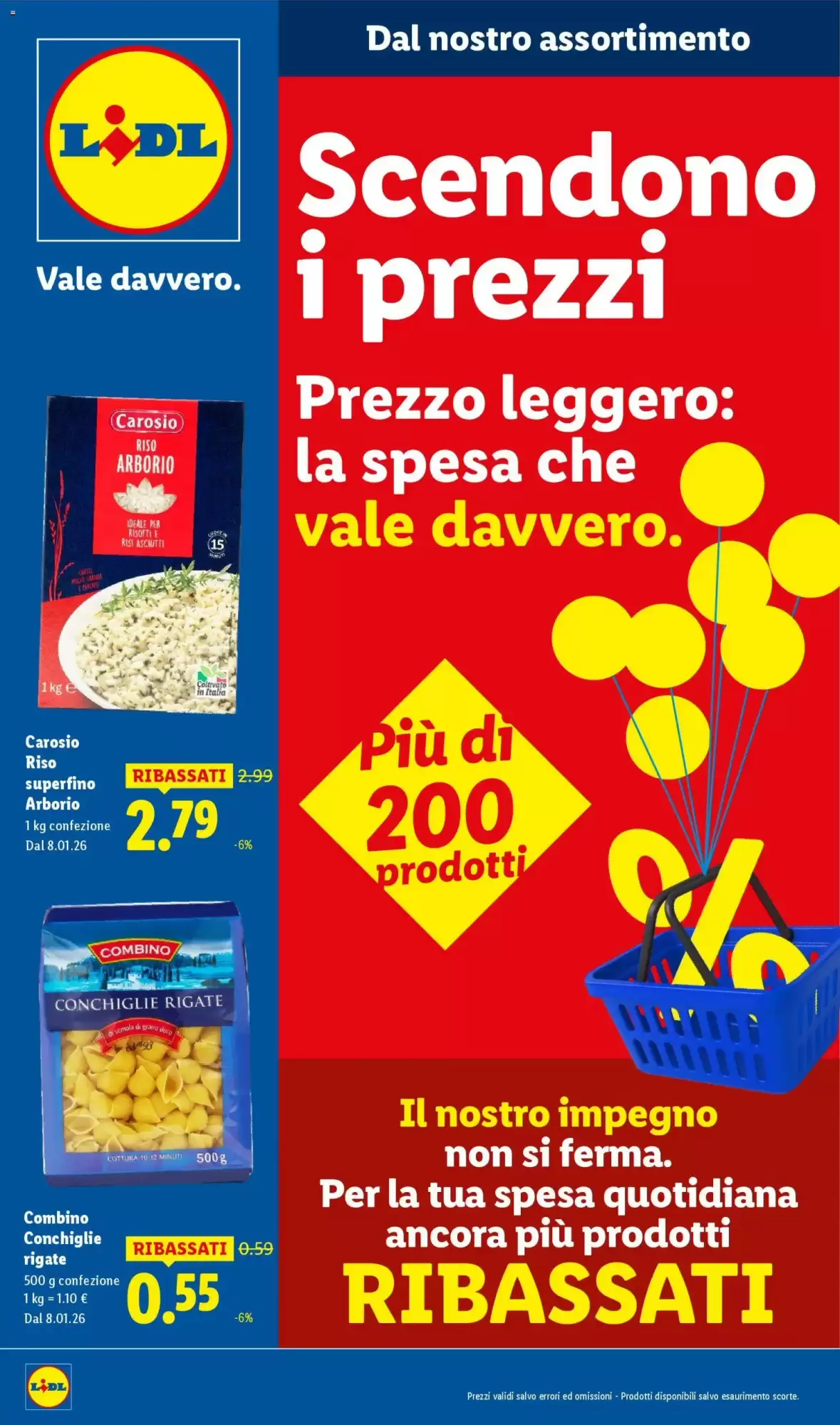 Volantino Lidl 08/01/2026 – 31/12/2026