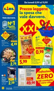 Volantino Lidl 05/01/2026 – 11/01/2026