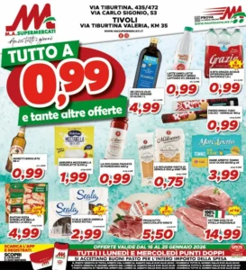 Volantino MA Supermercati 16/01/2026 – 25/01/2026