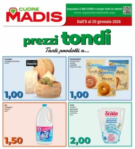 Volantino Madis 08/01/2026 – 20/01/2026