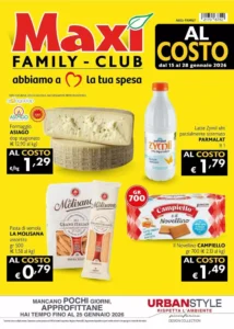 Volantino Maxi Family 15/01/2026 – 28/01/2026