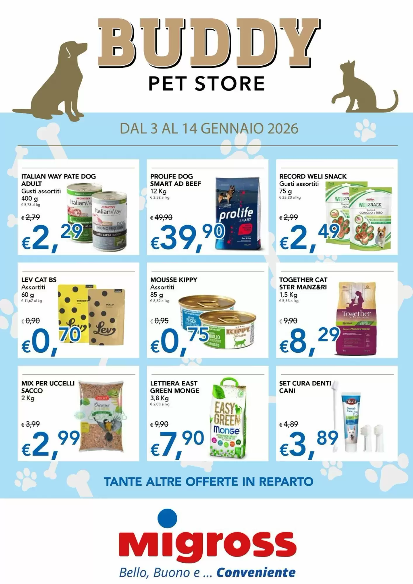 Volantino Migross Superstore 03/01/2026 – 14/01/2026