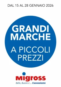 Volantino Migross Superstore 15/01/2026 – 28/01/2026