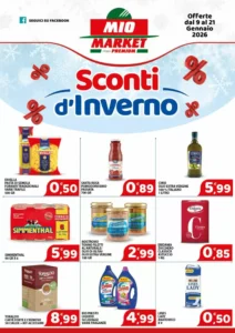 Volantino Mio Market 09/01/2026 – 21/01/2026