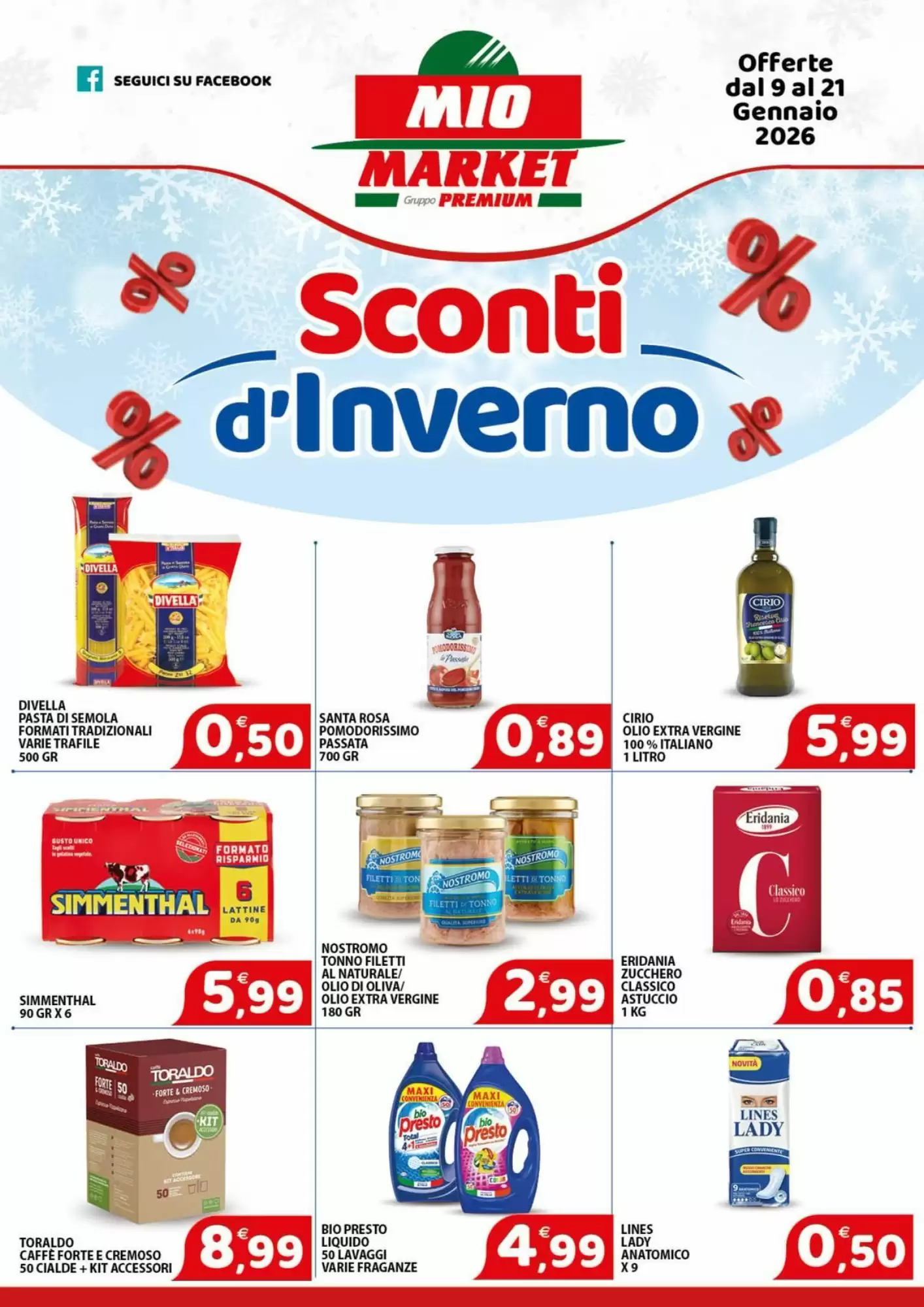Volantino Mio Market 09/01/2026 – 21/01/2026