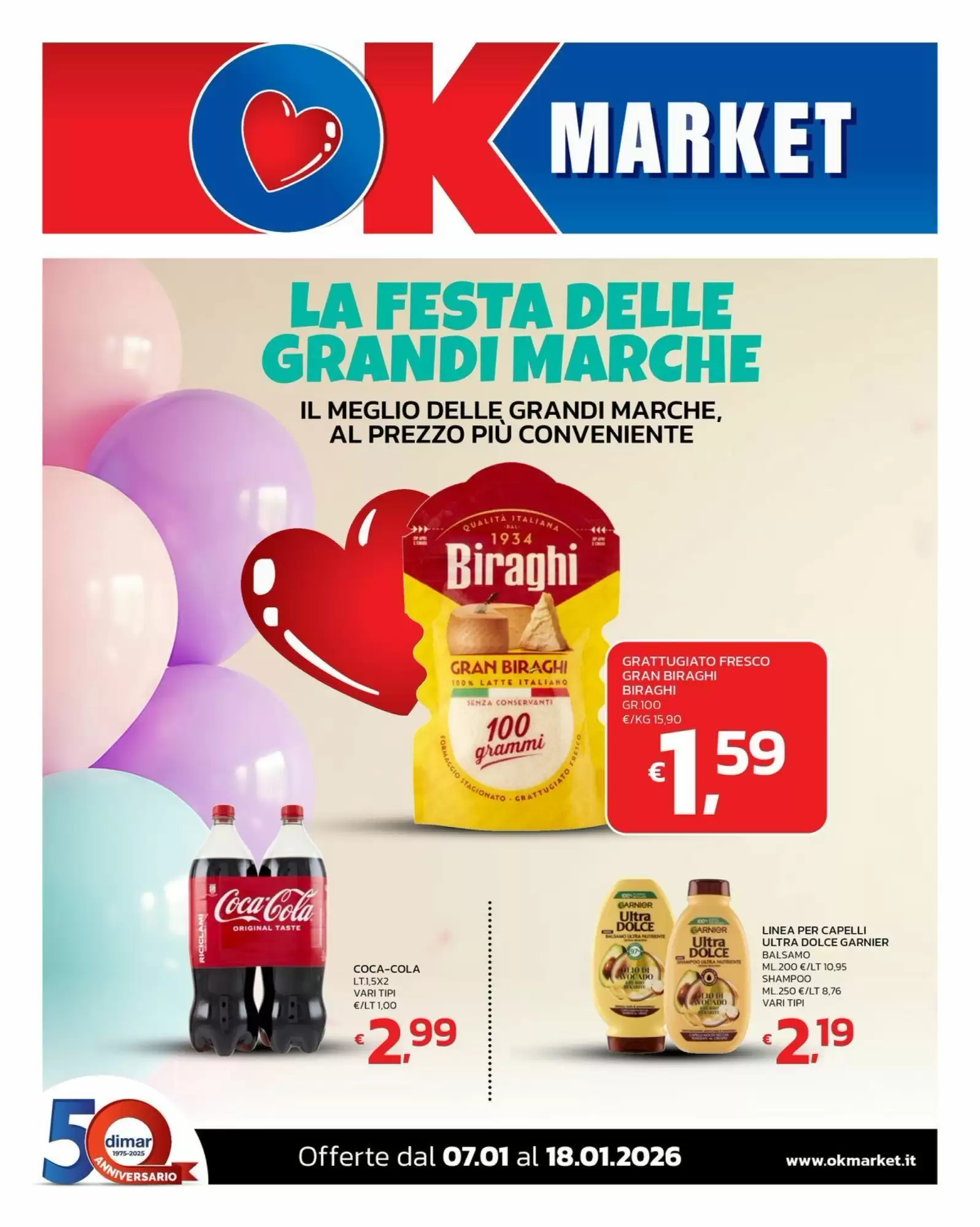 Volantino Ok Market 08/01/2026 – 18/01/2026