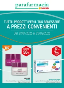 Volantino Parafarmacia Conad 29/01/2026 – 25/02/2026
