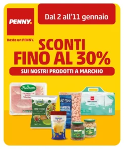 Volantino PENNY 02/01/2026 – 11/01/2026