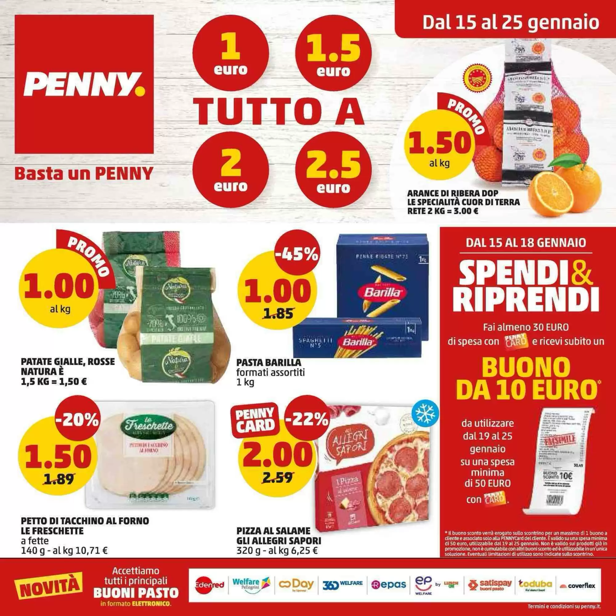 Volantino PENNY 15/01/2026 – 25/01/2026