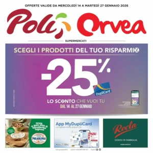 Volantino Poli 14/01/2026 – 27/01/2026