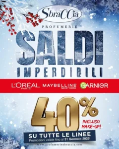 Volantino Profumerie Sbraccia 09/01/2026 – 31/01/2026