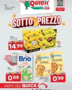Volantino Quick Sisa 05/01/2026 – 18/01/2026