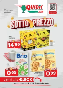 Volantino Quick Sisa 09/01/2026 – 14/01/2026