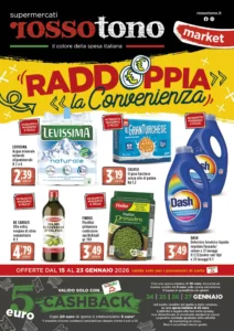 Volantino Rossotono Carrefour 15/01/2026 – 23/01/2026
