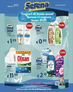 Volantino Serena Detersivi 12/01/2026 – 25/01/2026