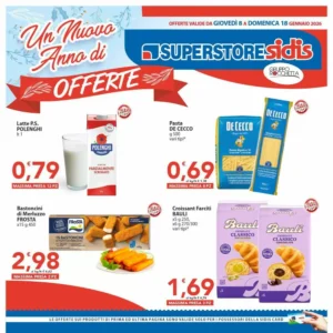 Volantino Sidis 08/01/2026 – 18/01/2026