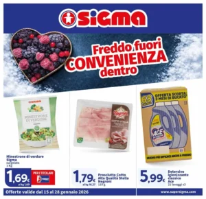 Volantino Sigma 15/01/2026 – 28/01/2026