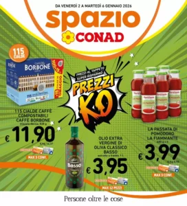 Volantino Spazio Conad 02/01/2026 – 06/01/2026