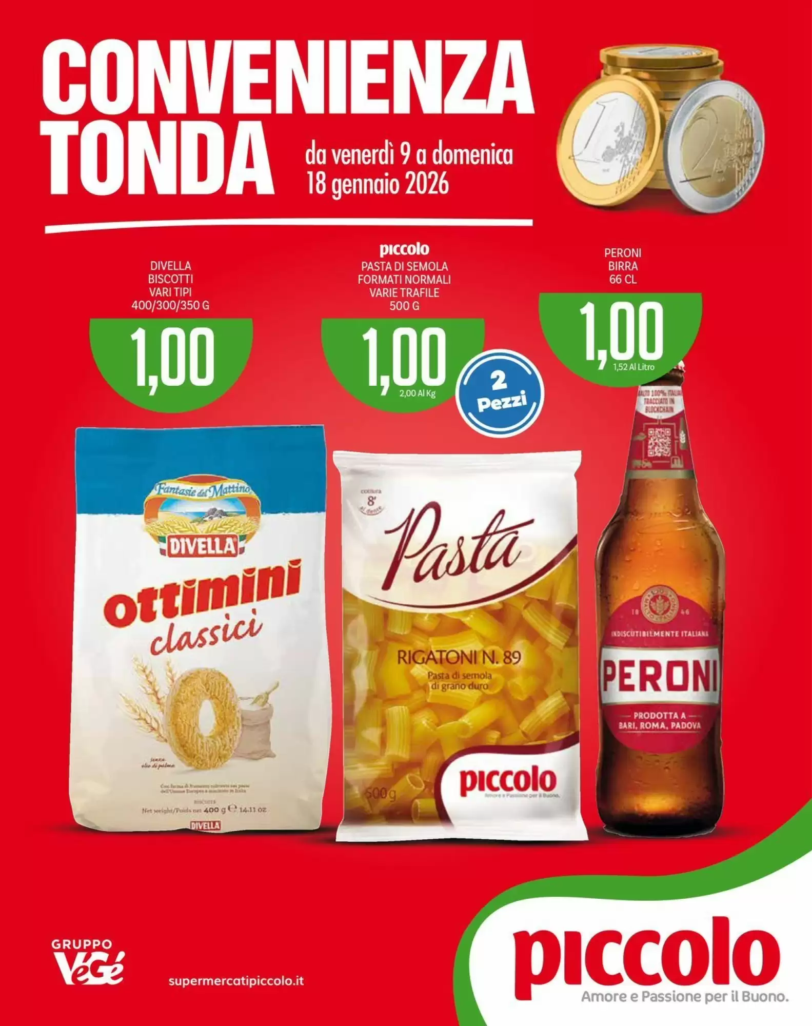 Volantino Supermercati Piccolo 09/01/2026 – 18/01/2026