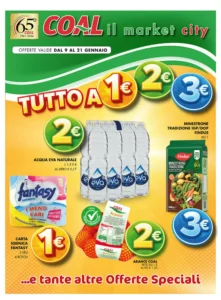 Volantino Supermercato Coal 09/01/2026 – 21/01/2026