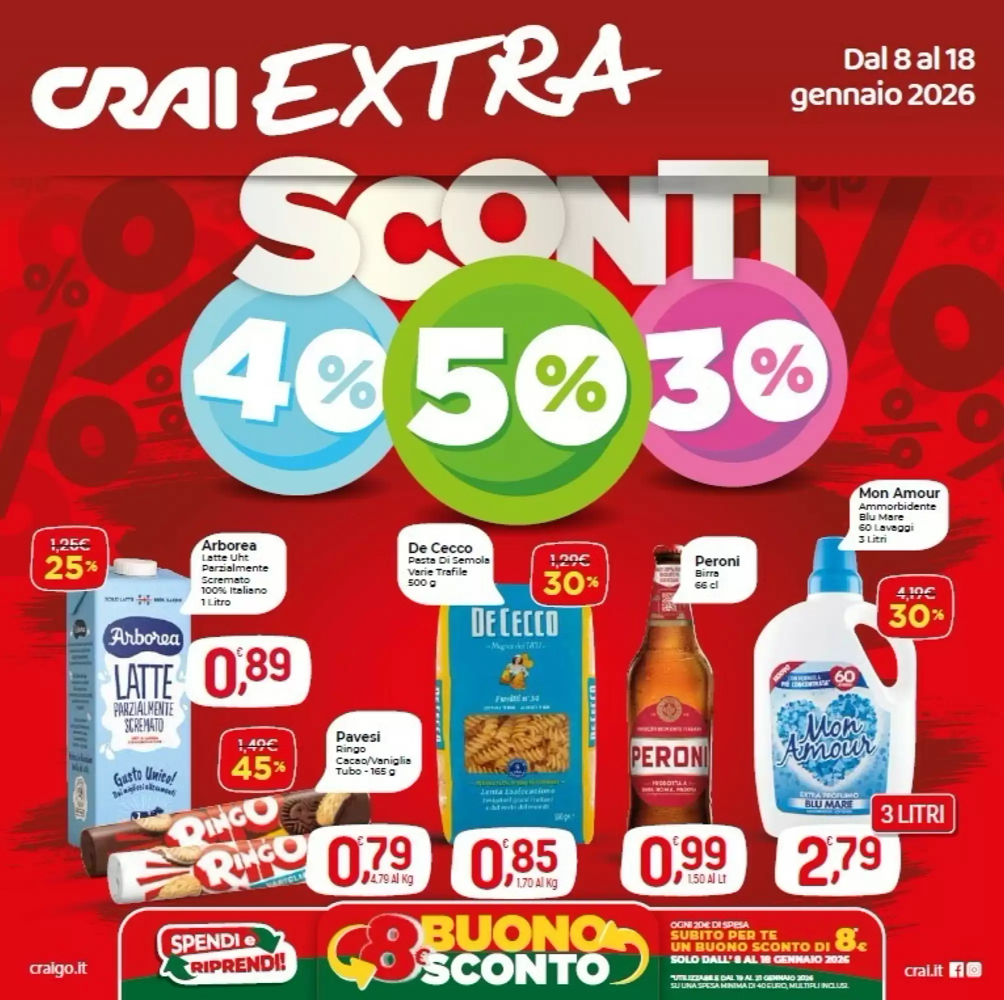 Volantino Supermercato Fratelli Scotto 08/01/2026 – 18/01/2026