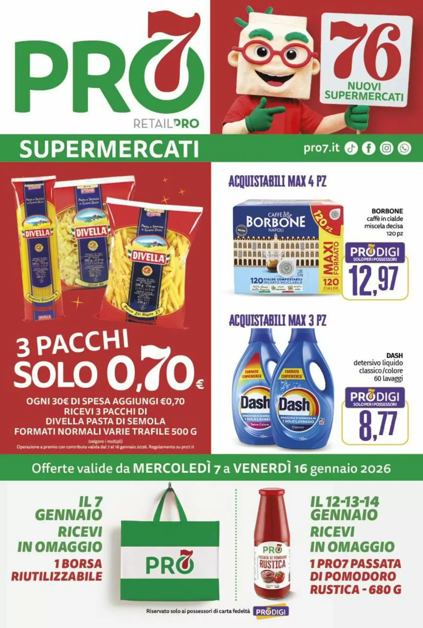Volantino Superstore Pam 08/01/2026 – 16/01/2026