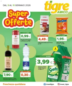Volantino Tigre Amico 03/01/2026 – 11/01/2026