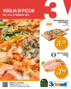 Volantino Tre Valli Supermercato 14/01/2026 – 27/01/2026