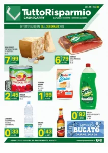 Volantino Tutto Risparmio Cash&Carry 12/01/2026 – 25/01/2026