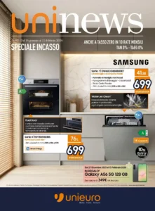 Volantino Unieuro 16/01/2026 – 15/02/2026