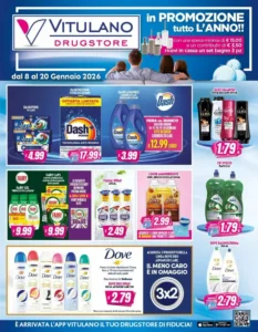Volantino Vitulano Drugstore 08/01/2026 – 20/01/2026