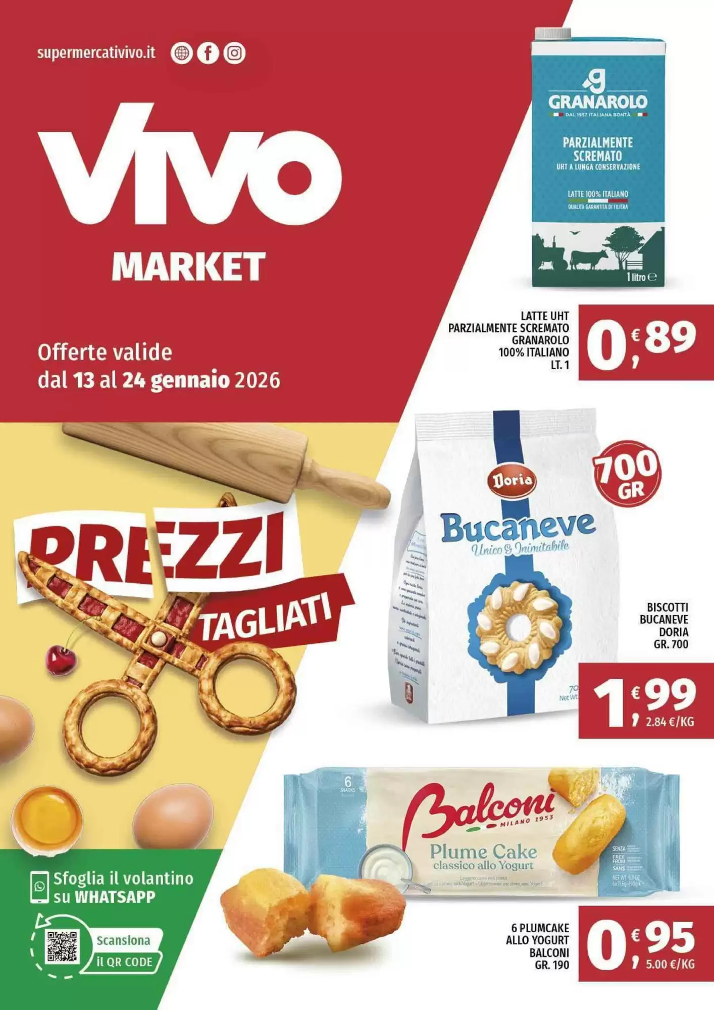 Volantino Vivo Supermercati 13/01/2026 – 24/01/2026