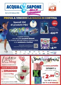 Volantino Acqua & Sapone 05/02/2026 – 25/02/2026