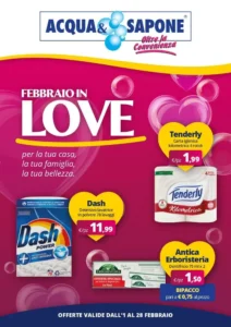 Volantino Acqua & Sapone 01/02/2026 – 28/02/2026