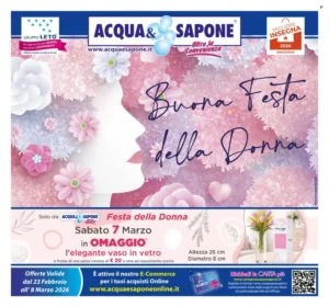 Volantino Acqua & Sapone 23/02/2026 – 08/03/2026
